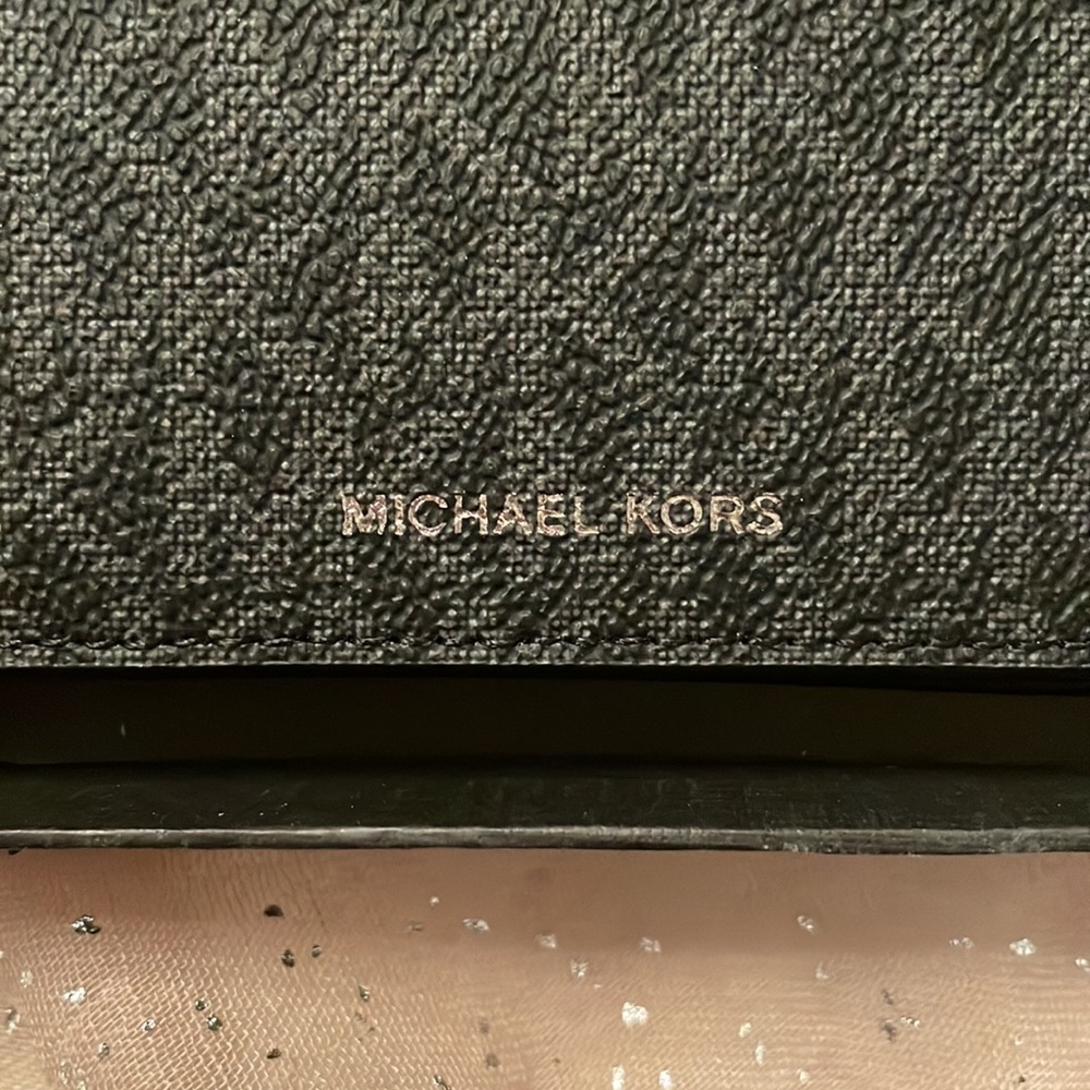 Brand New Michael Kors Black Slim Billfold Men's Wallet w/ Money Clip Box Set - Picture 4 of 14